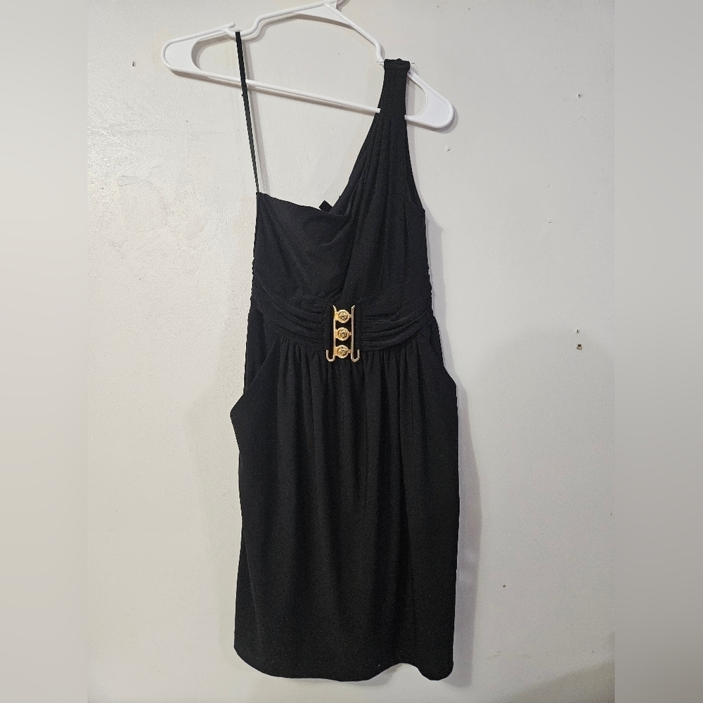 City Triangle Cocktail/formal Black One Shoulder Dress!